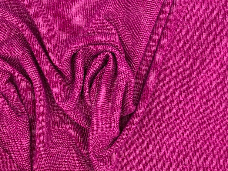 Weich fallender Viskose Feinstrick in fuchsia