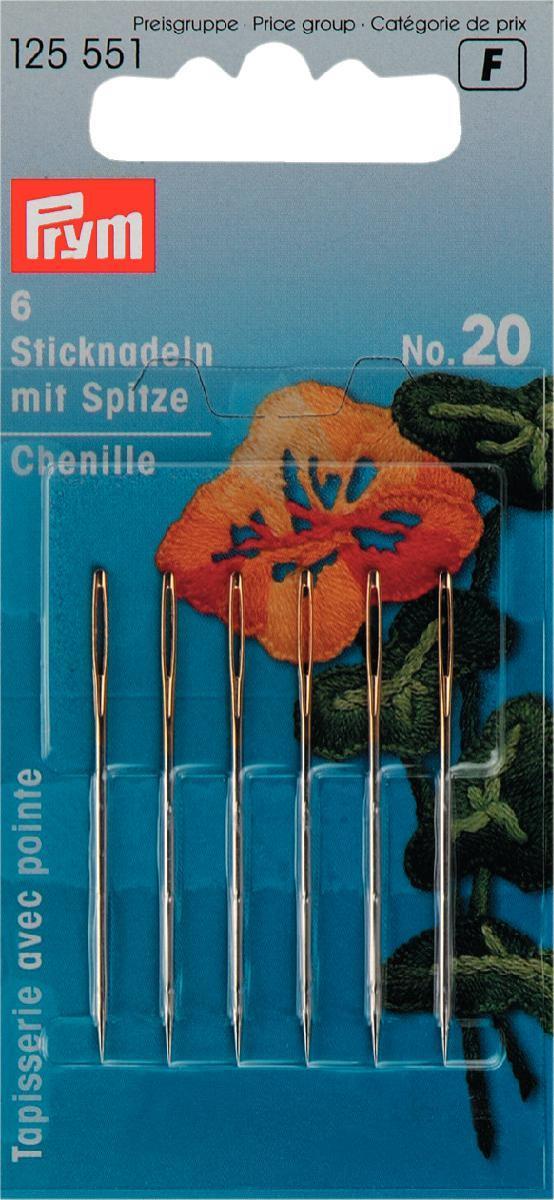 Prym Sticknadeln mit Spitze No. 20