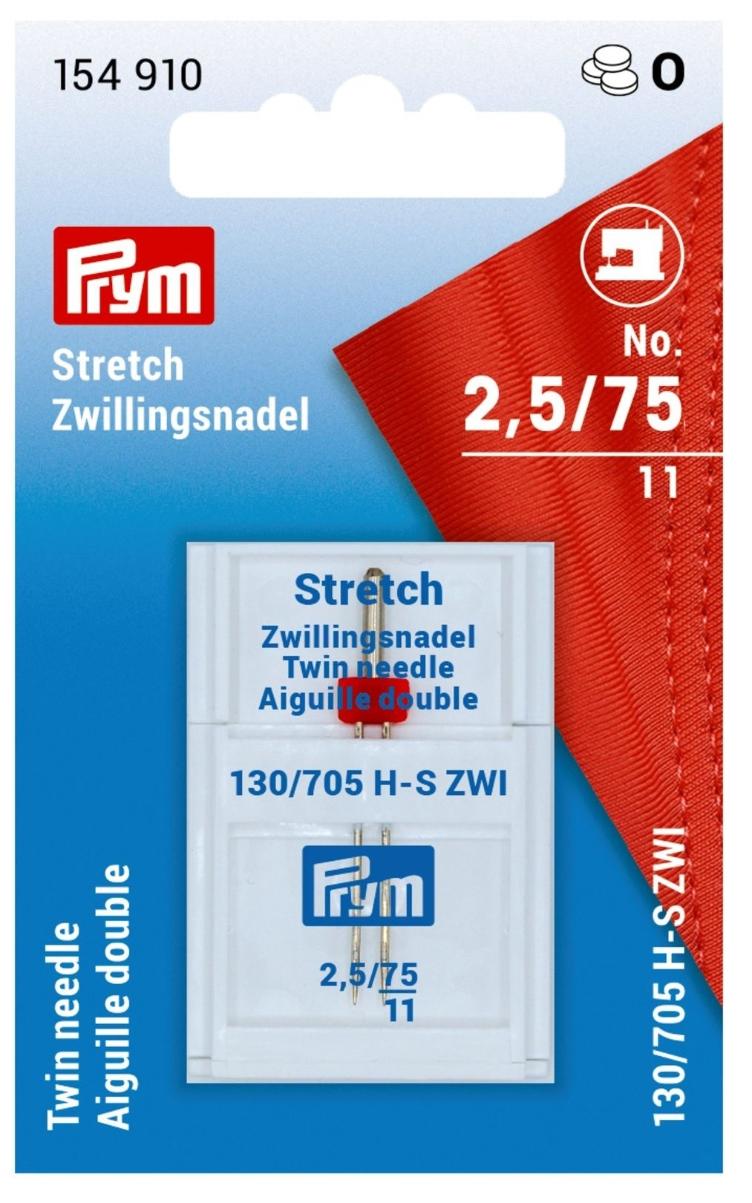 Prym Nähmaschinennadel Zwilling Stretch 2.5 mm