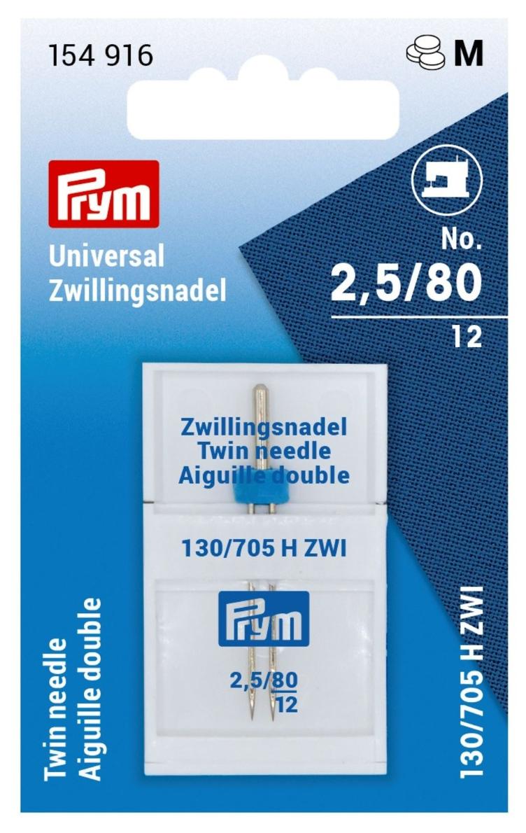 Prym Nähmaschinennadel Zwilling Universal 2.5 mm