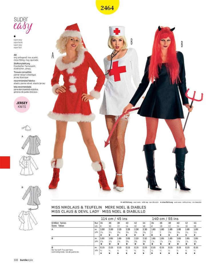 Miss Nikolaus, Teufel, Krankenschwester - 0