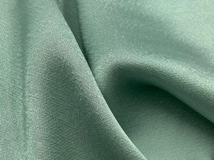 Viskosesatin in mint