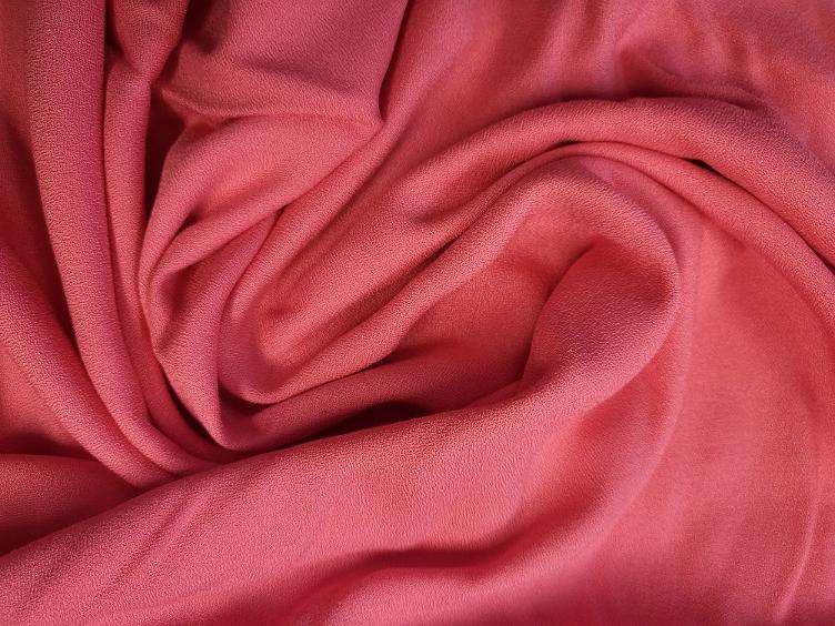 Viskose Crepe pink