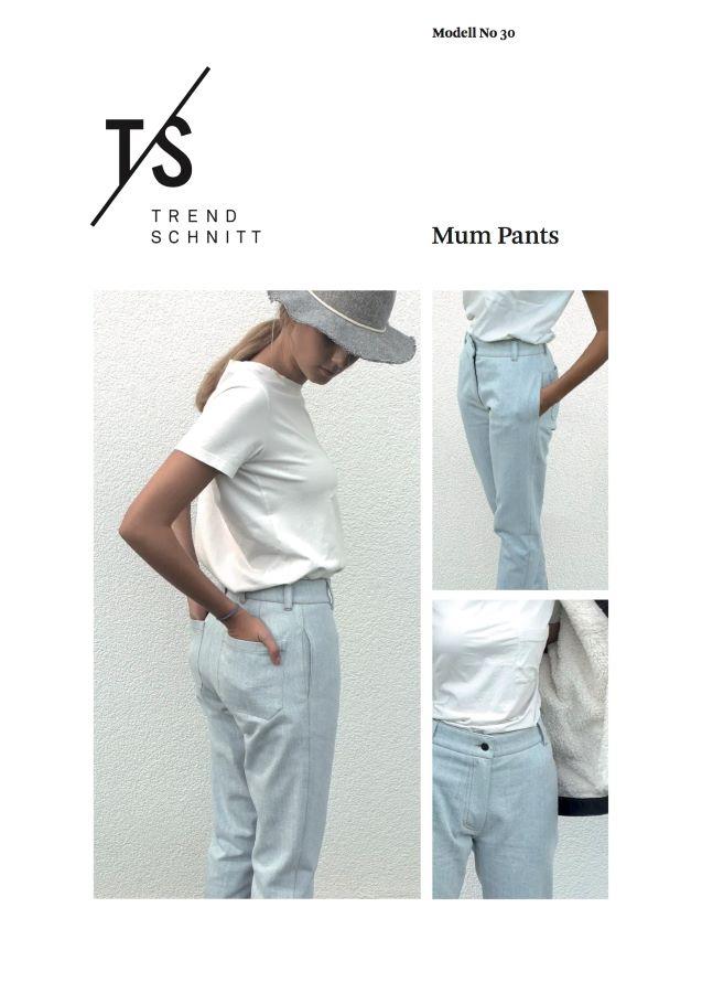 Trendschnitt No 30, Mum Pants