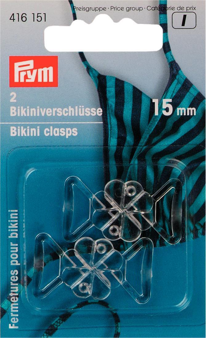 Prym Bikini- + Gürtelverschlüsse, Kleeblatt 15 mm