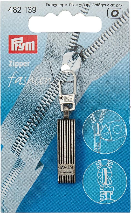 Prym Fashion-Zipper Casual, altsilber