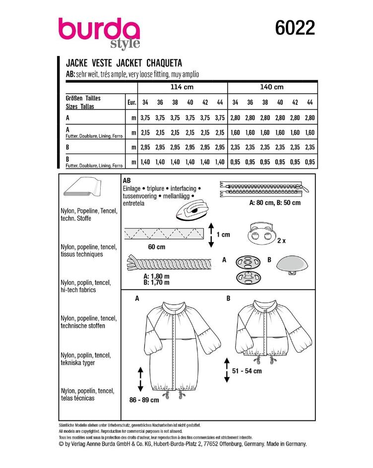 Jacke und Parka mit weitem Stehkragen - 0