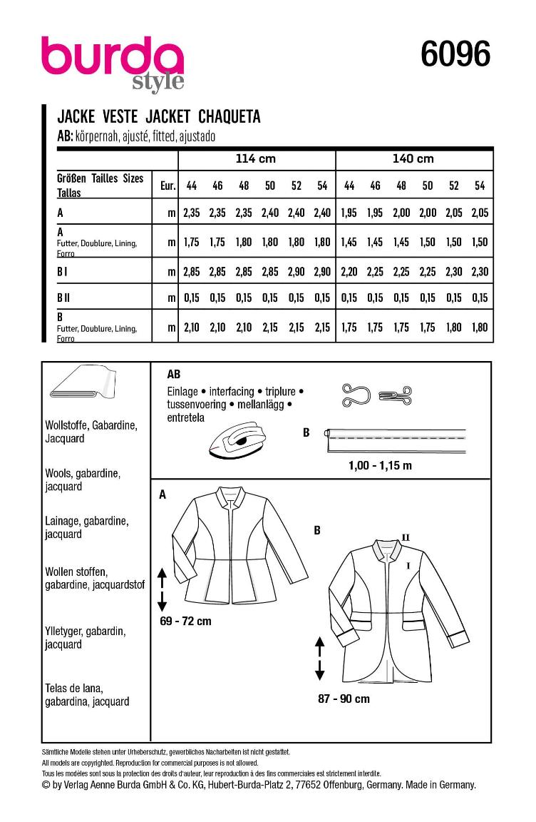 Elegante Jacken mit Stehkragen - 0