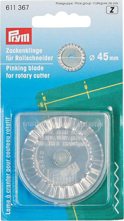 Prym Ersatzklinge für Rollschneider Zacken 45 mm