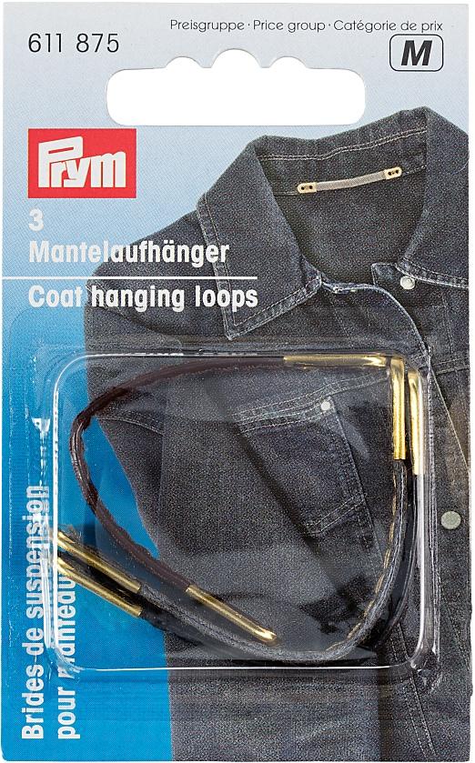 Prym Mantelaufhänger Kunstleder