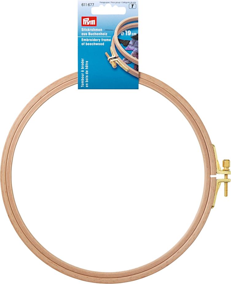 Prym Stickring mit Schraube, Ø 19cm