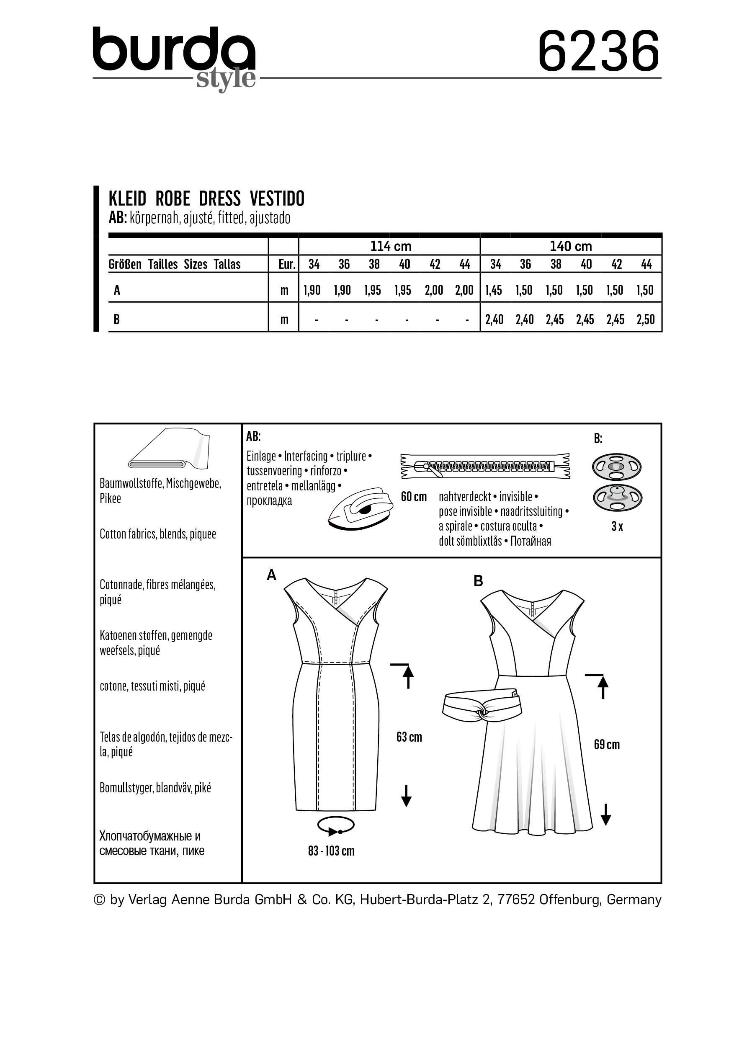 Prinzesskleid, Etuikleid - 0