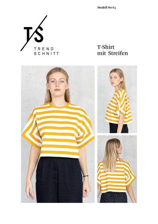 Trendschnitt No 63, T-Shirt mit Streifen