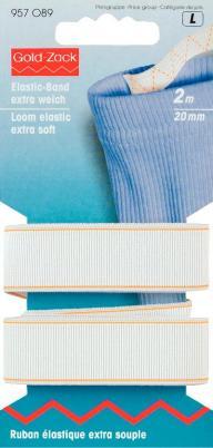 Prym Elastic-Band extra weich, weiss