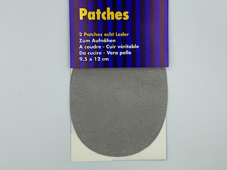 Patches echt Leder zum Aufnähen in verschiedenen Farben - 3