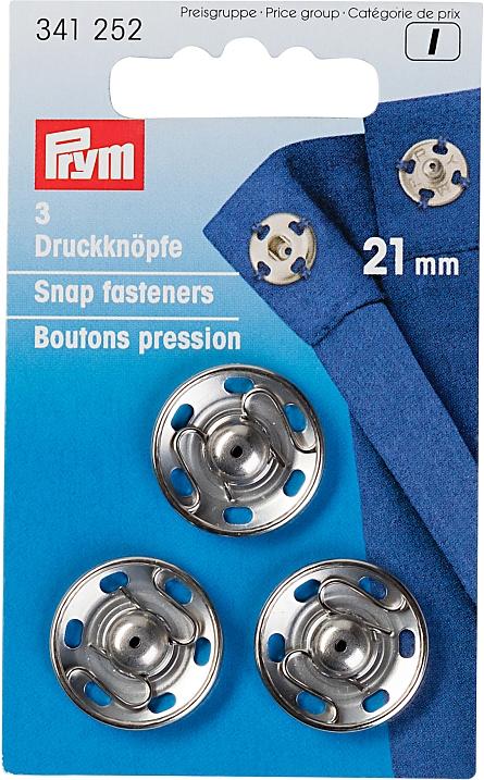 Prym Druckknöpfe zum Annähen 21mm