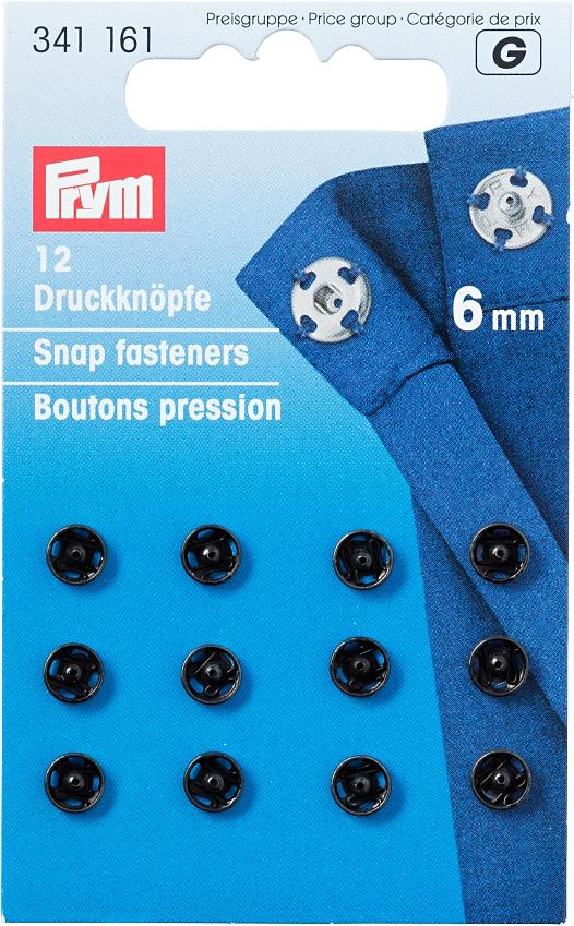 Prym Druckknöpfe zum Annähen 6mm - 0