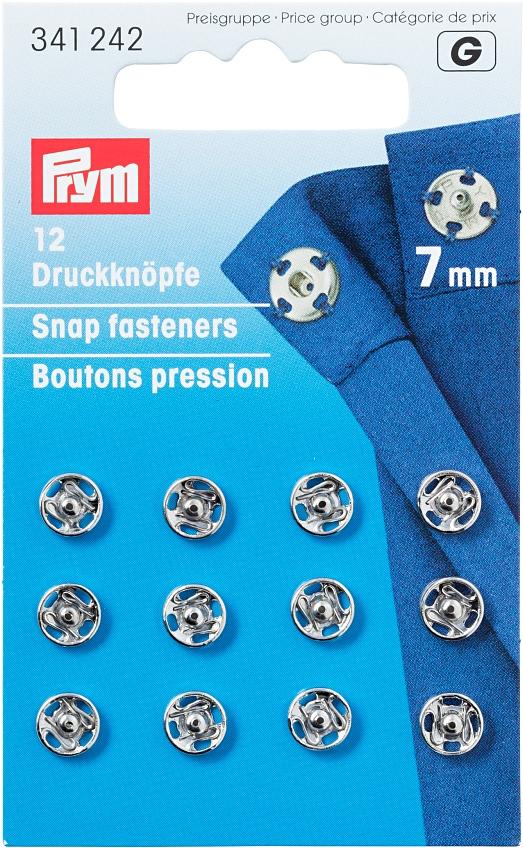 Prym Druckknöpfe zum Annähen 7mm