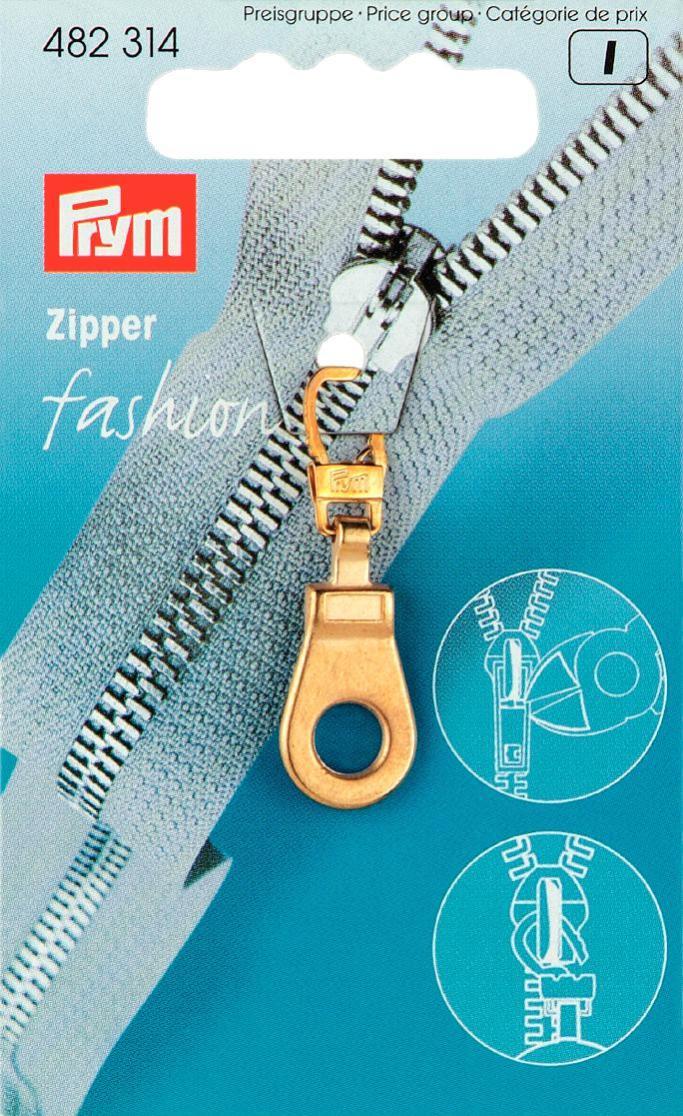 Prym Fashion-Zipper Ösein in schwarz, silber, gold - 2